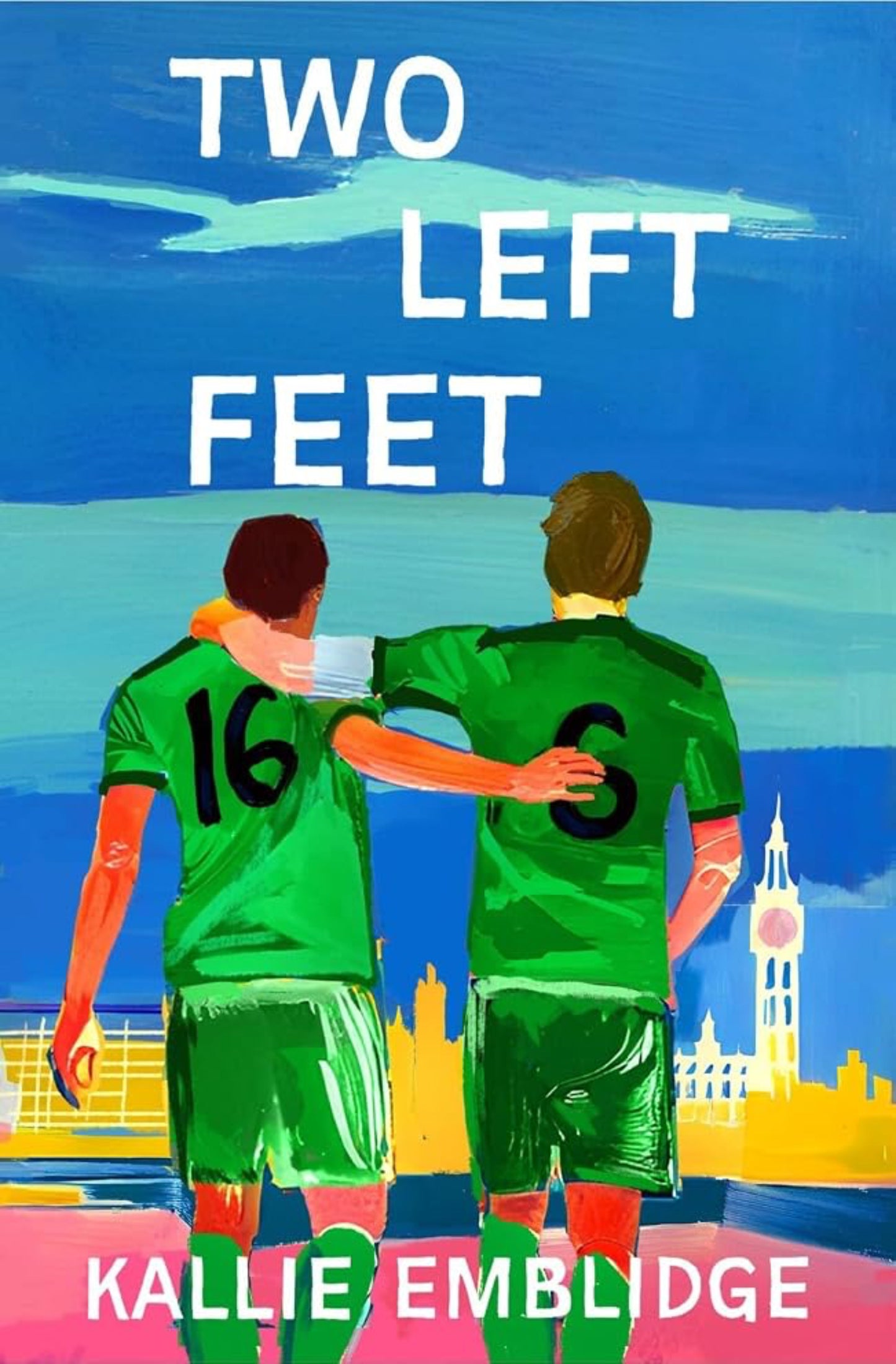 Two Left Feet: A heartfelt MM rivals-to-lovers sports romance for fans of Heated Rivalry! cover image