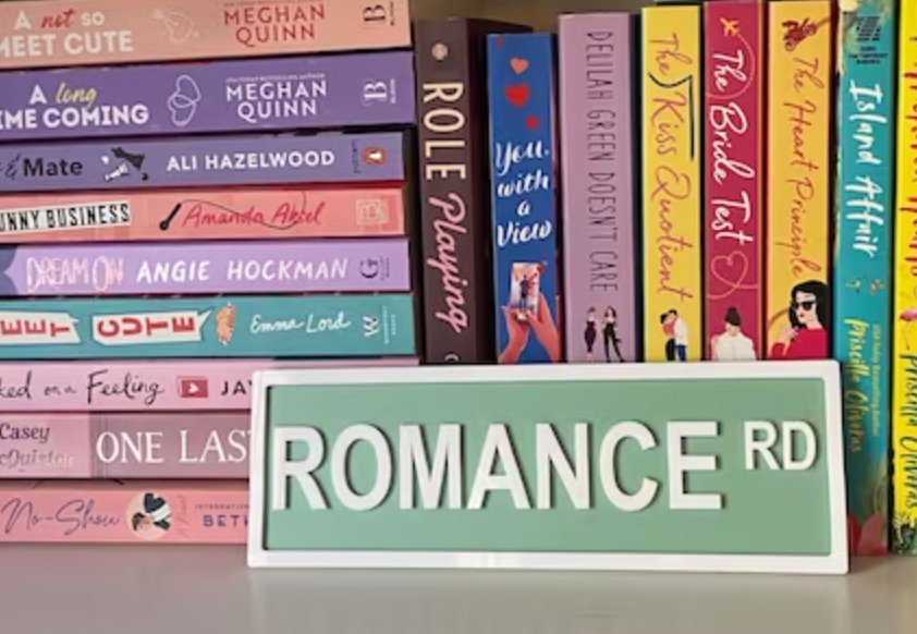 Bookshelf Street Sign - Queer Book Bar - xtinascraftcorner