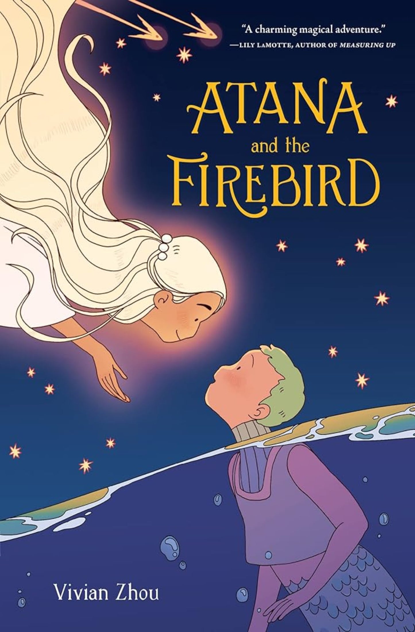 Book cover image: Atana and the Firebird by Vivian Zhou