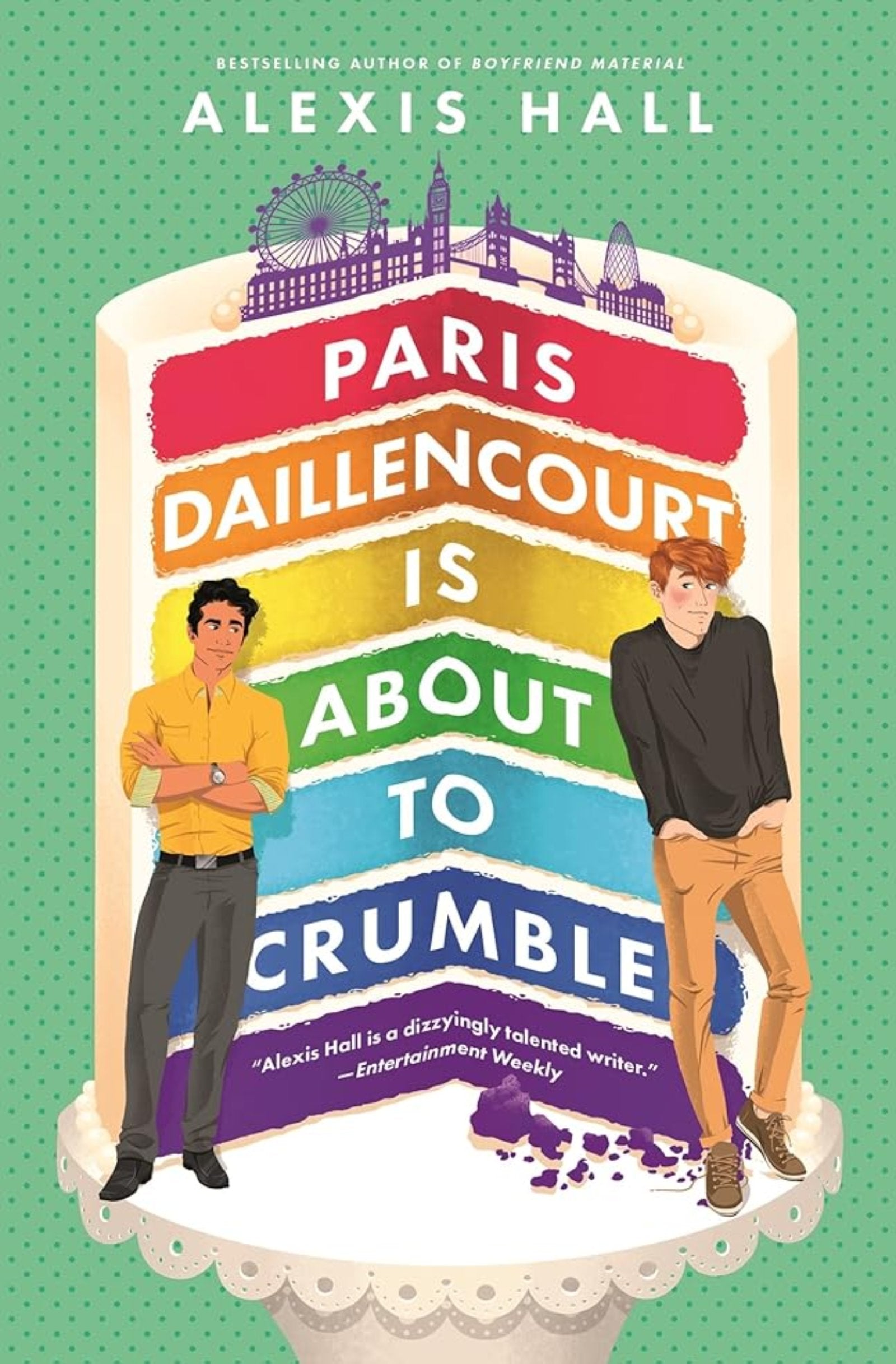 Book cover image: Paris Daillencourt is About to Crumble by Alexis Hall