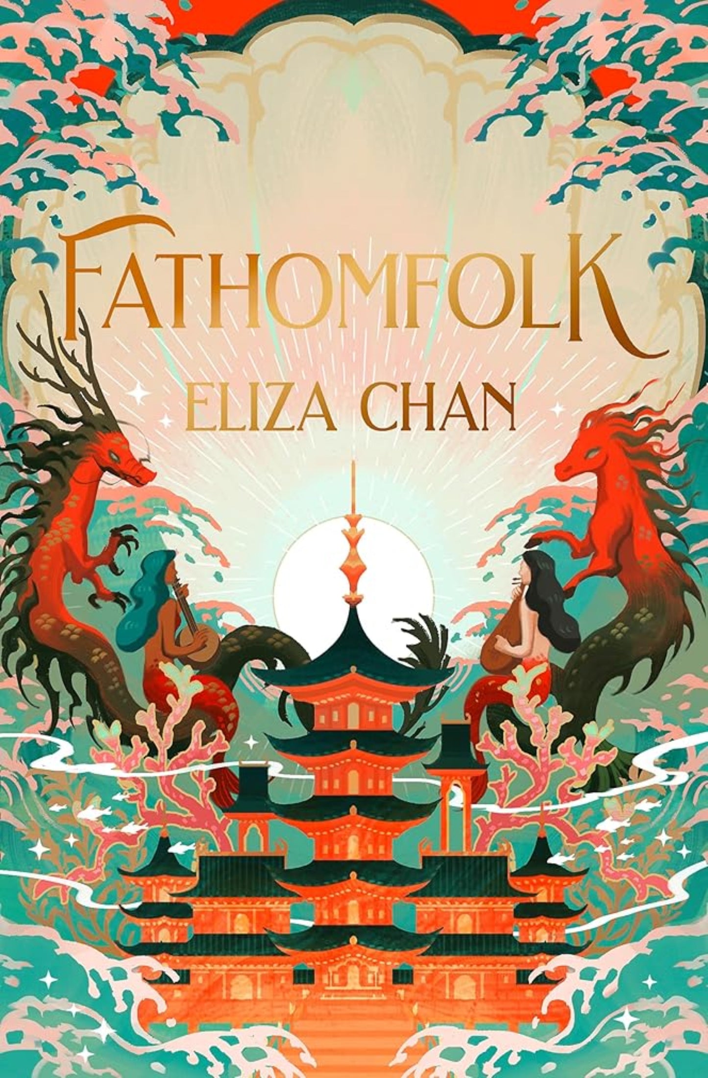 Fathomfolk: The No. 1 Sunday Times Bestseller, epic fantasy set in an underwater world (The Drowned World Duology, Book 1) cover image