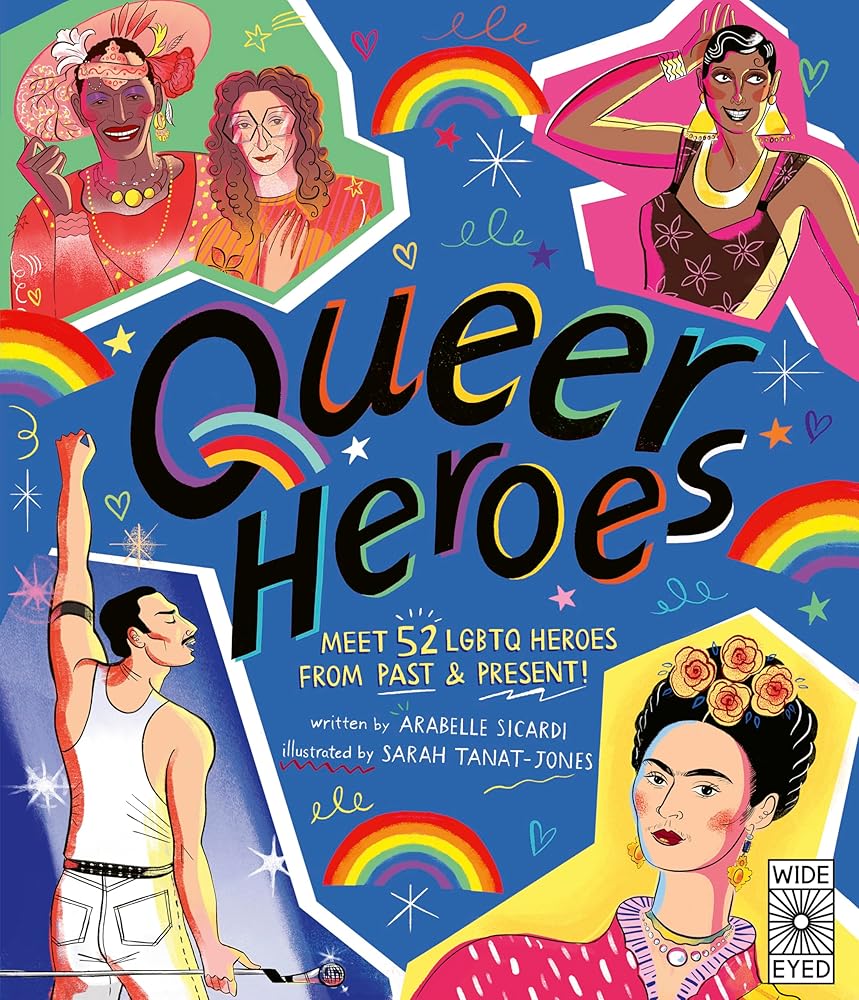 Wide Eyed Editions Queer Heroes. cover image