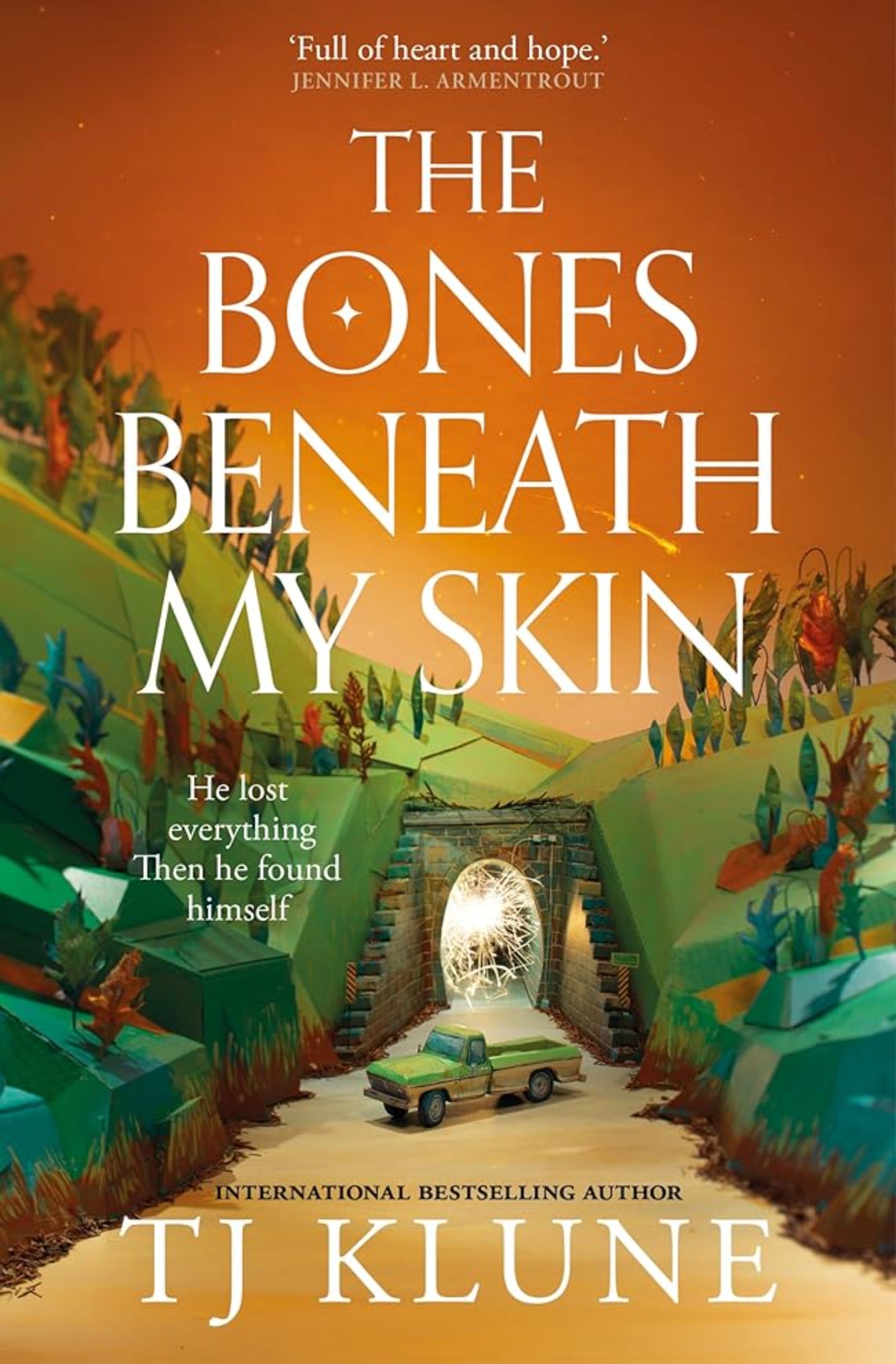 Book cover image: The Bones Beneath My Skin by TJ Klune