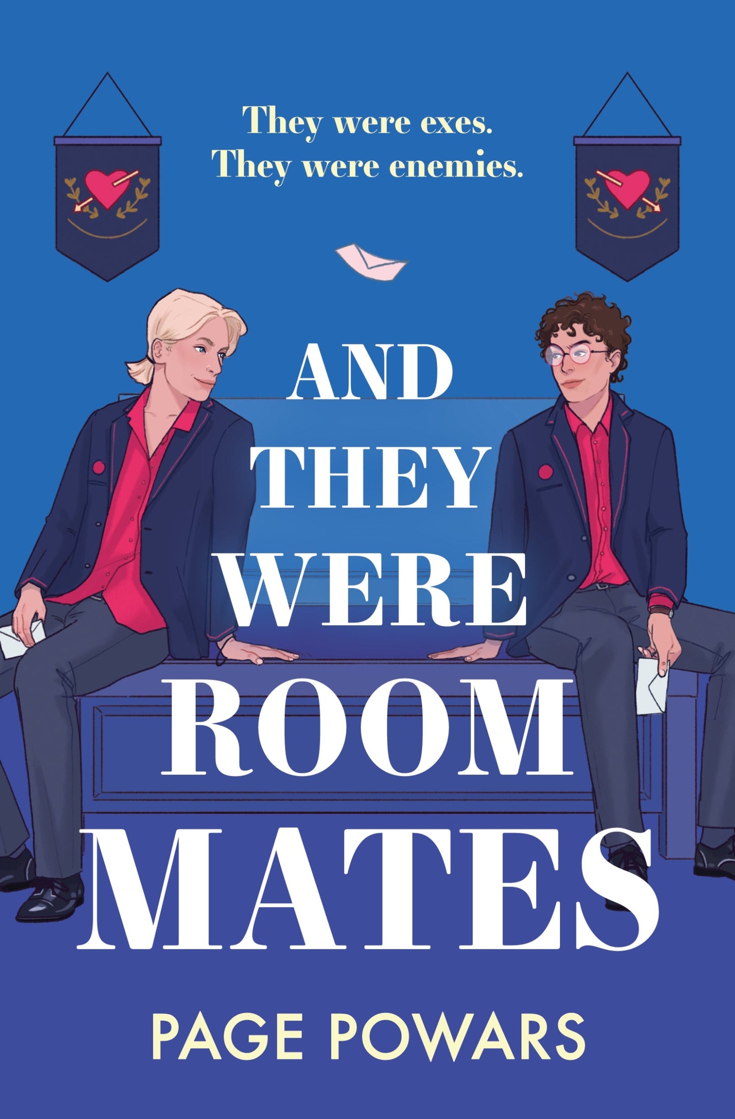 And They Were Room Mates by Page Powars, Book Cover