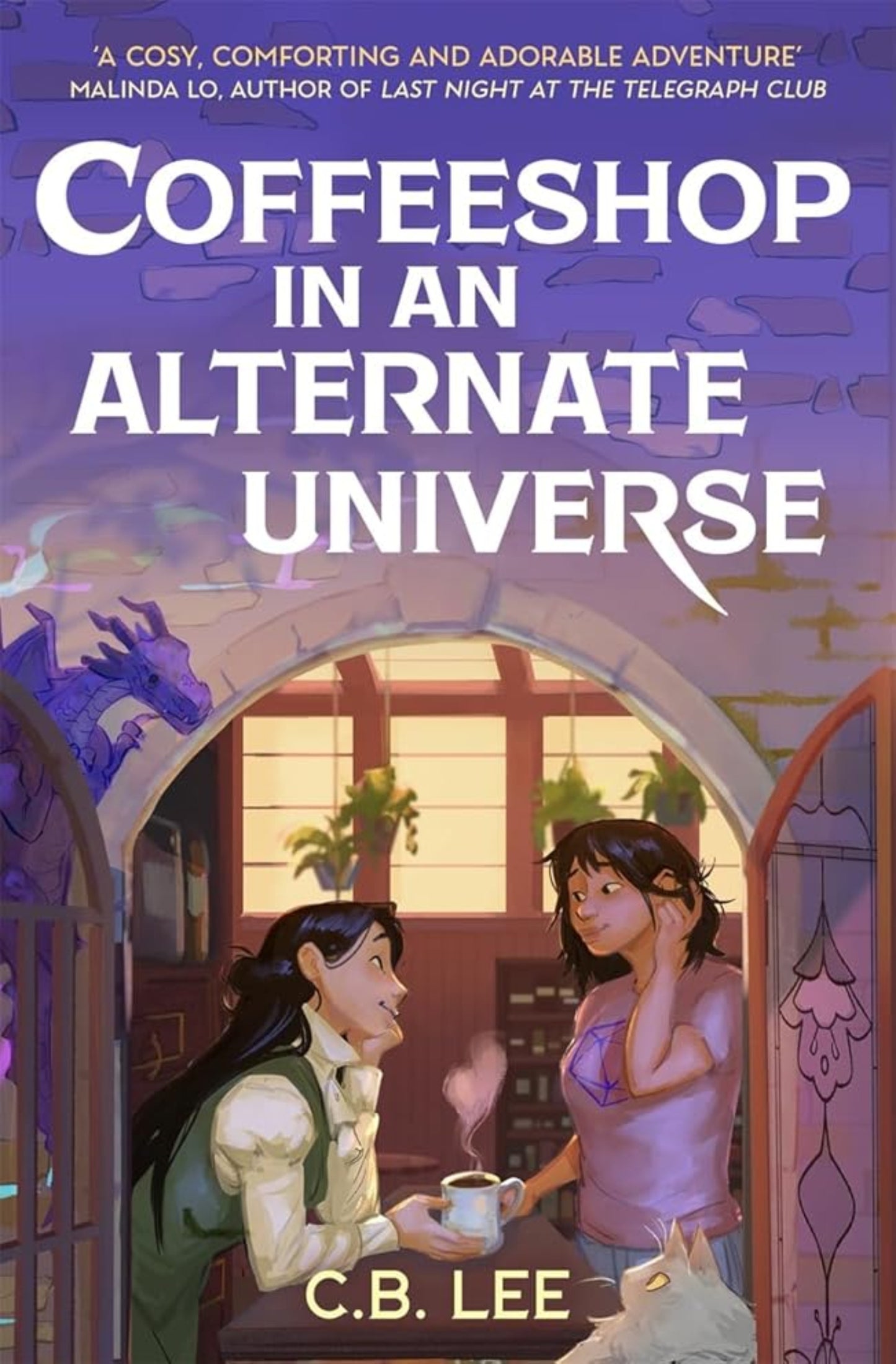 Hot Key Books Coffeeshop in an alternate universe (International Edition). cover image