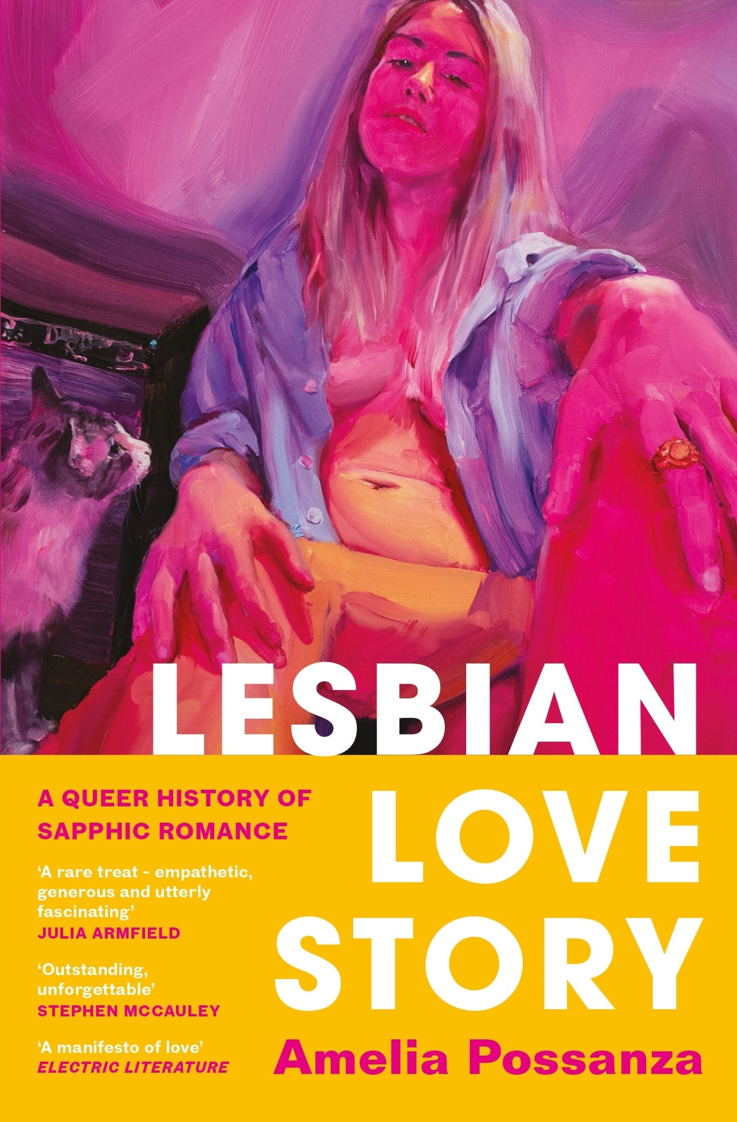 Lesbian Love Story: A Queer History of Sapphic Romance (Hardcover)