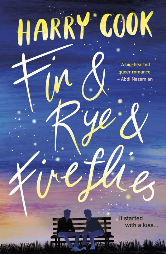 Book Cover of Fin & Rye & Fireflies by Harry Cook.