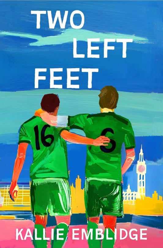 Two Left Feet: A heartfelt MM rivals-to-lovers sports romance for fans of Heated Rivalry! cover image