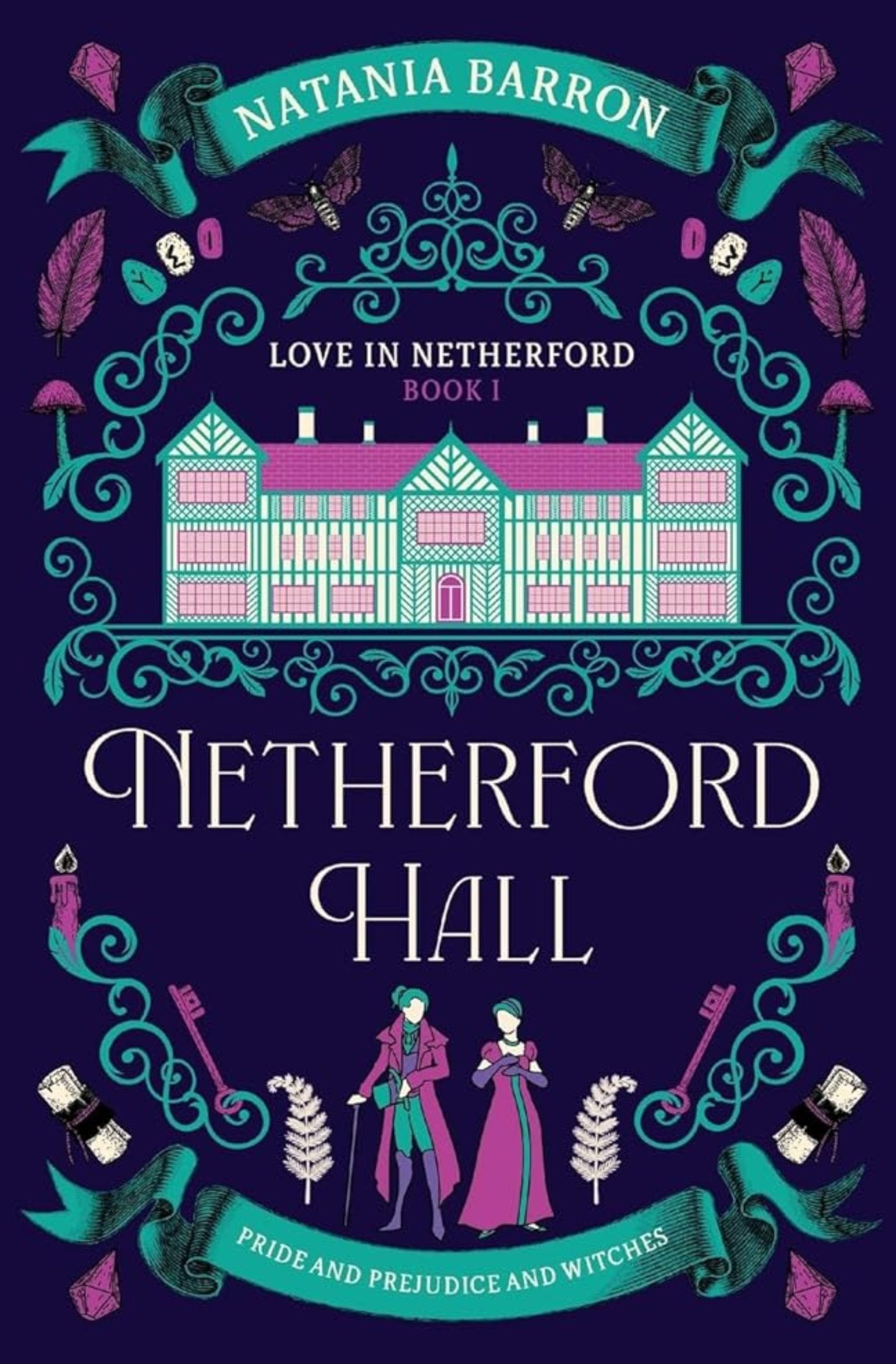 Book cover image: Netherford Hall by Natania Barrow