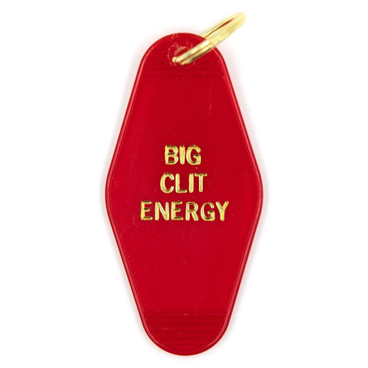 Big Clit Energy Motel Style Keychain