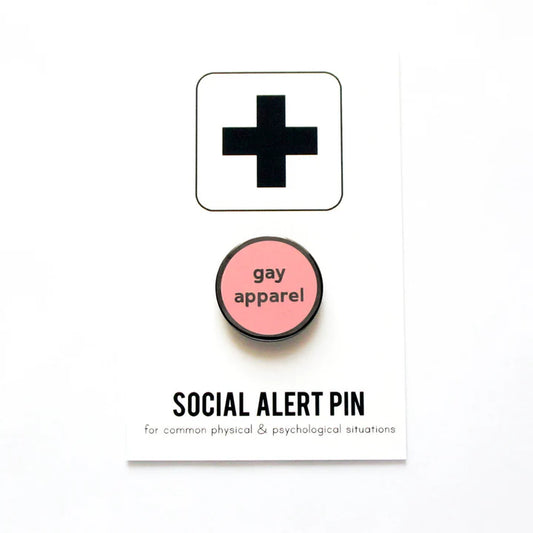 Gay Apparel Enamel Pin