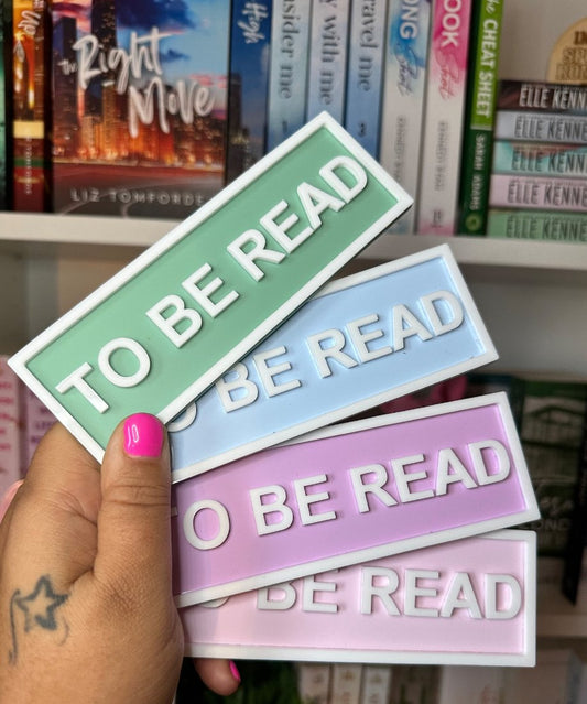 Bookshelf Street Sign - TBR - Queer Book Bar - xtinascraftcorner