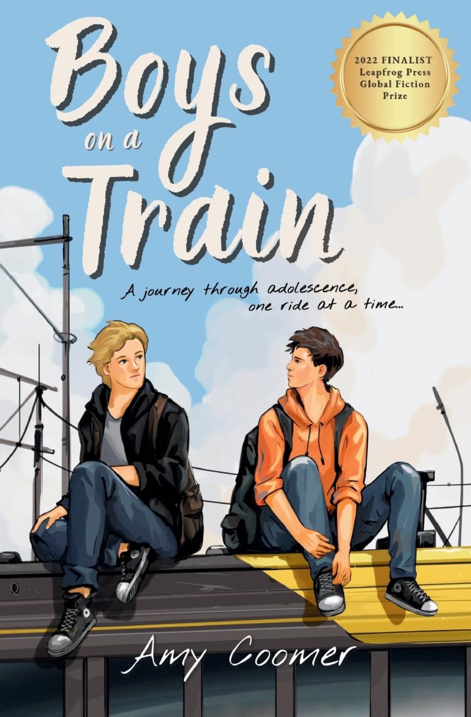 Boys on a Train - Queer Book Bar - Amy Coomer