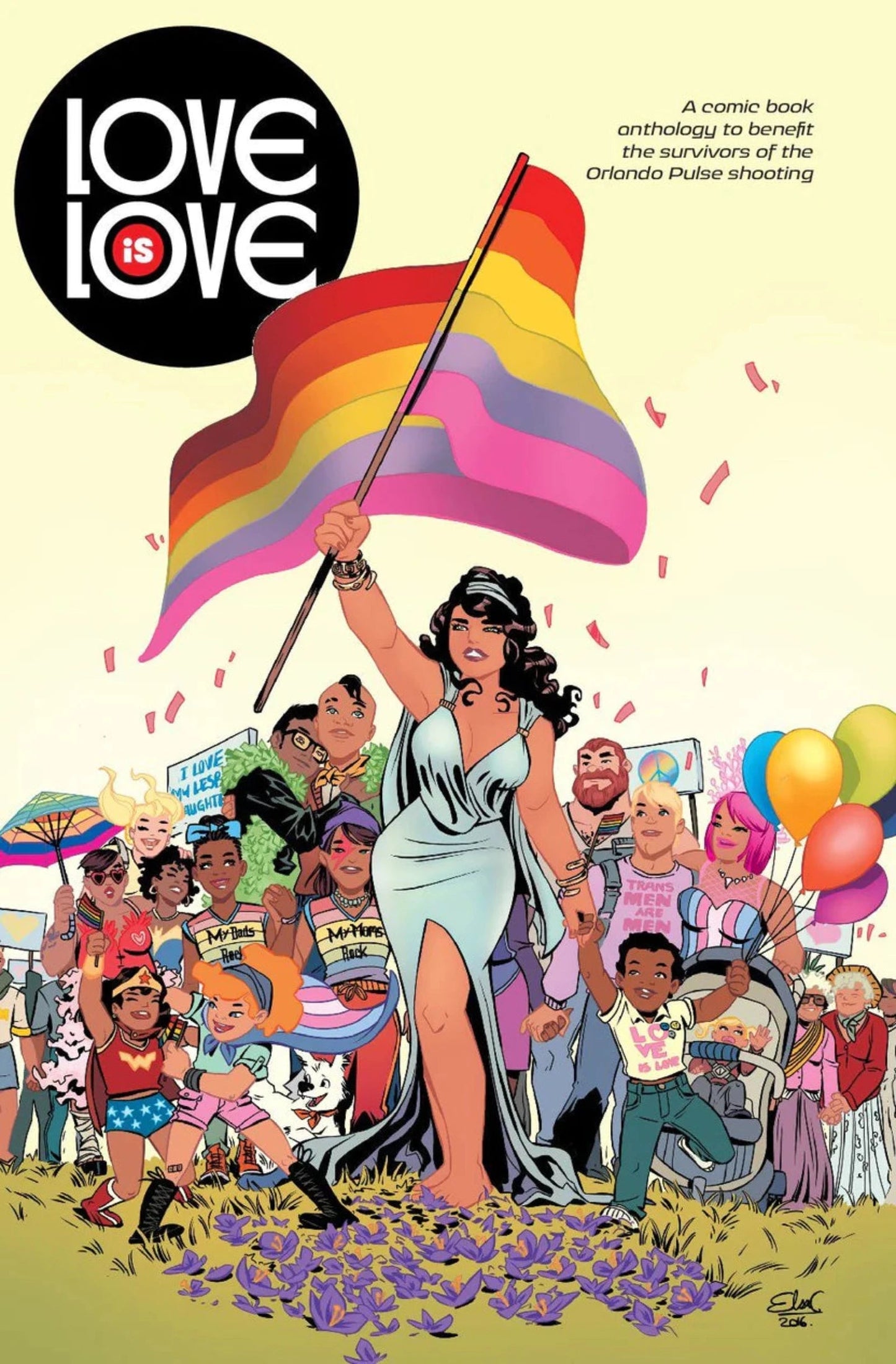 Love is Love: A Comic Book Anthology to Benefit LGBTQA Charities - Queer Book Bar - IDW