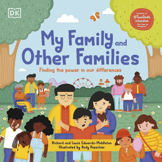 My Family and Other Families: Finding the Power in Our Differences - Queer Book Bar - Lew Edwards - Middleton Rich Edwards - Middleton