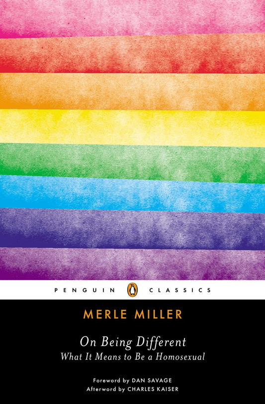 On Being Different: What It Means To Be A Homosexual - Queer Book Bar - Merle Miller