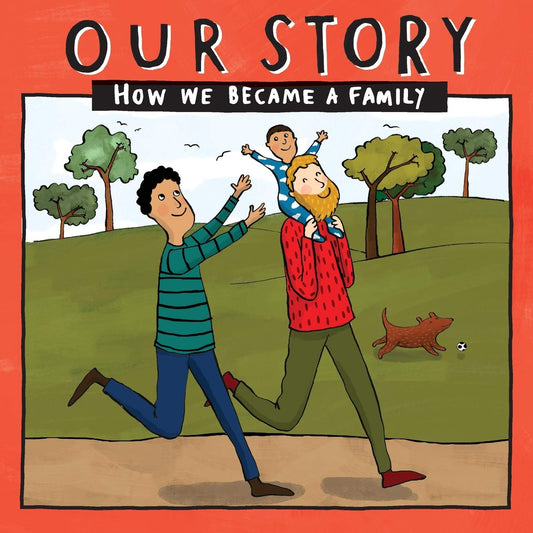 Our Story: How We Became A Family (Two dad families who used egg donation & surrogacy - single baby) - Queer Book Bar - Donor Conception Network