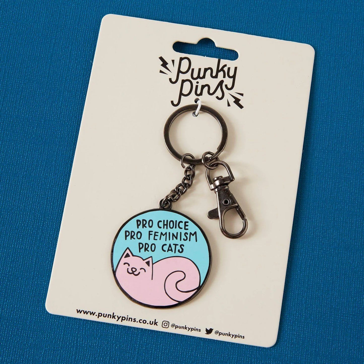 Pro Cats Enamel Keyring